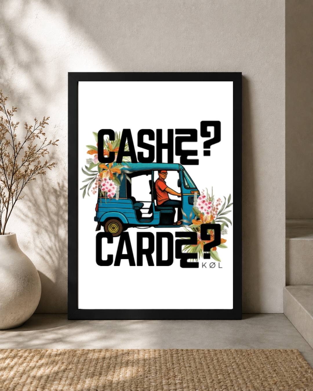 Cash ද? Card ද? |  Wall art