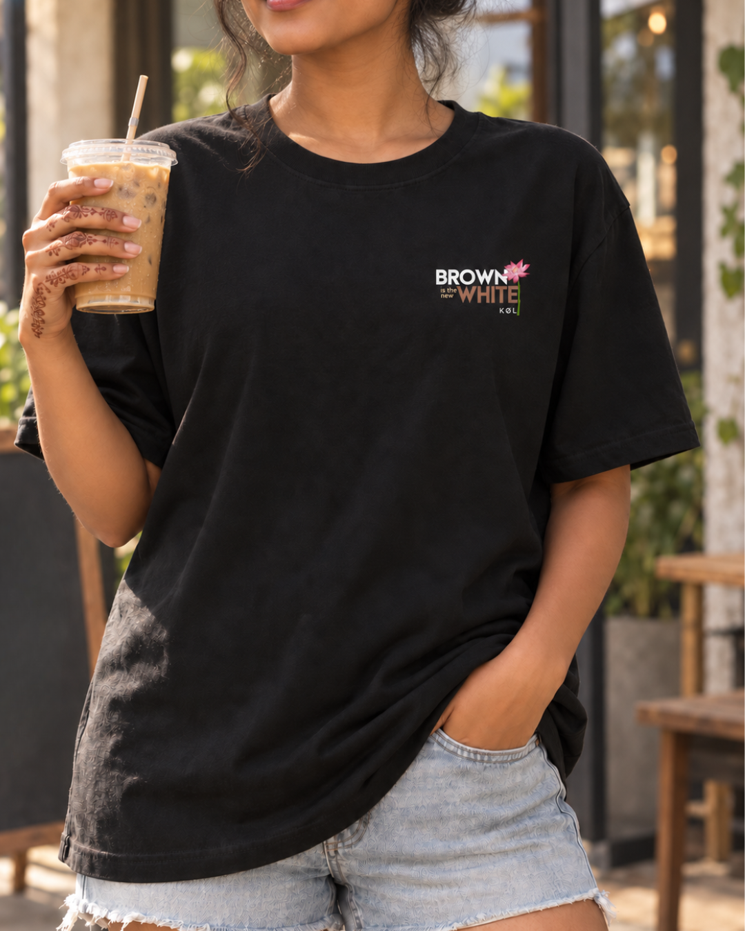 Brown is the new white | Oversized T-Shirt