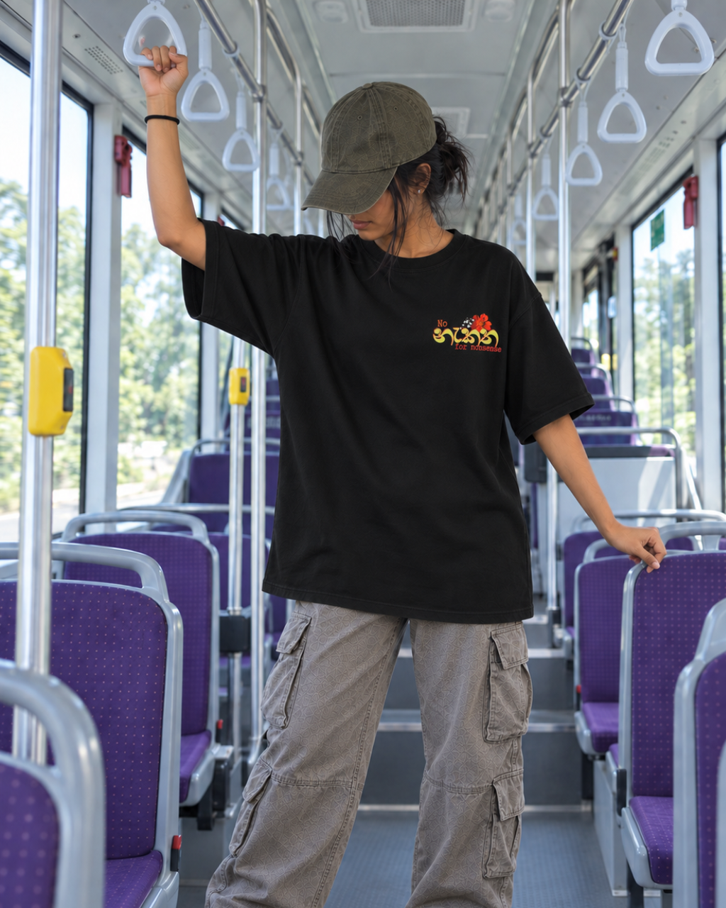 No nakatha for nonsense | Oversized T-Shirt