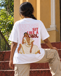 Sit like a girl | Oversized T-Shirt